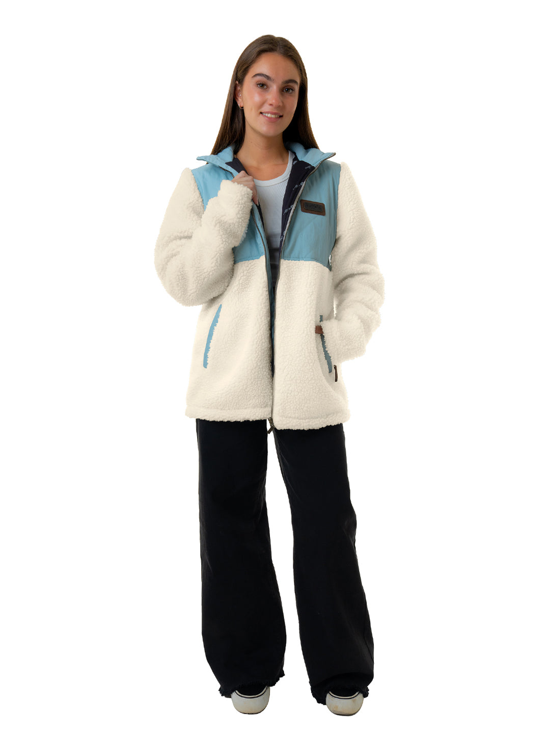 Chaqueta Pehuen Mujer - Celeste