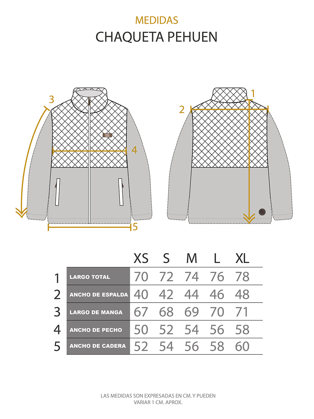 Chaqueta Pehuen Mujer - Celeste