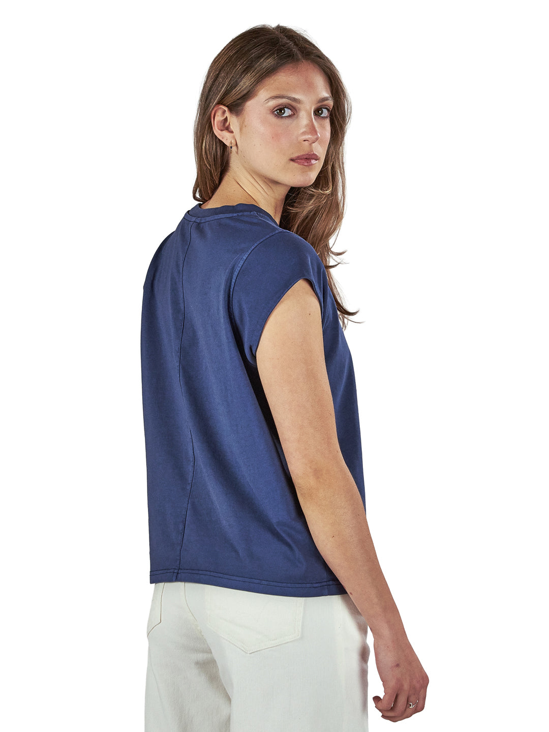 Polera Ramaria Mujer - Azul