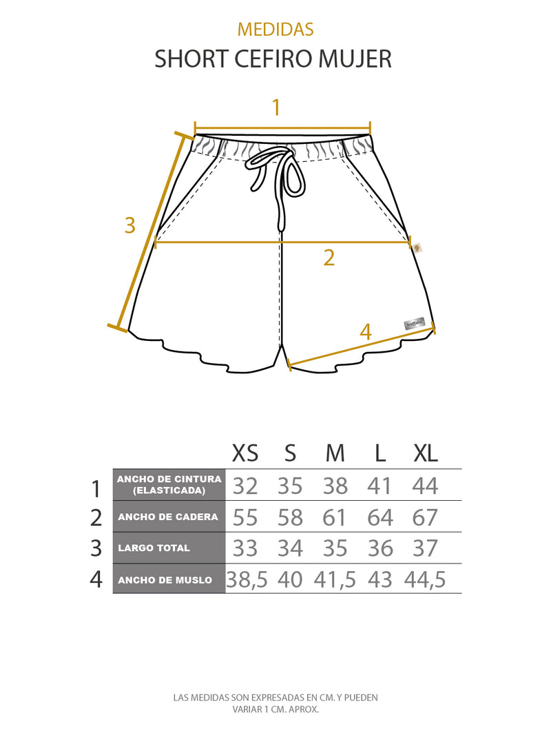 Última imagen de Short Cefiro Mujer