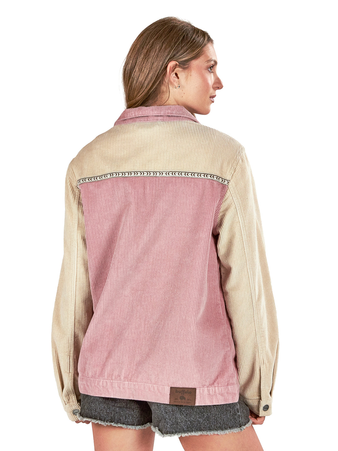 Chaqueta Teca Mujer - Rosado