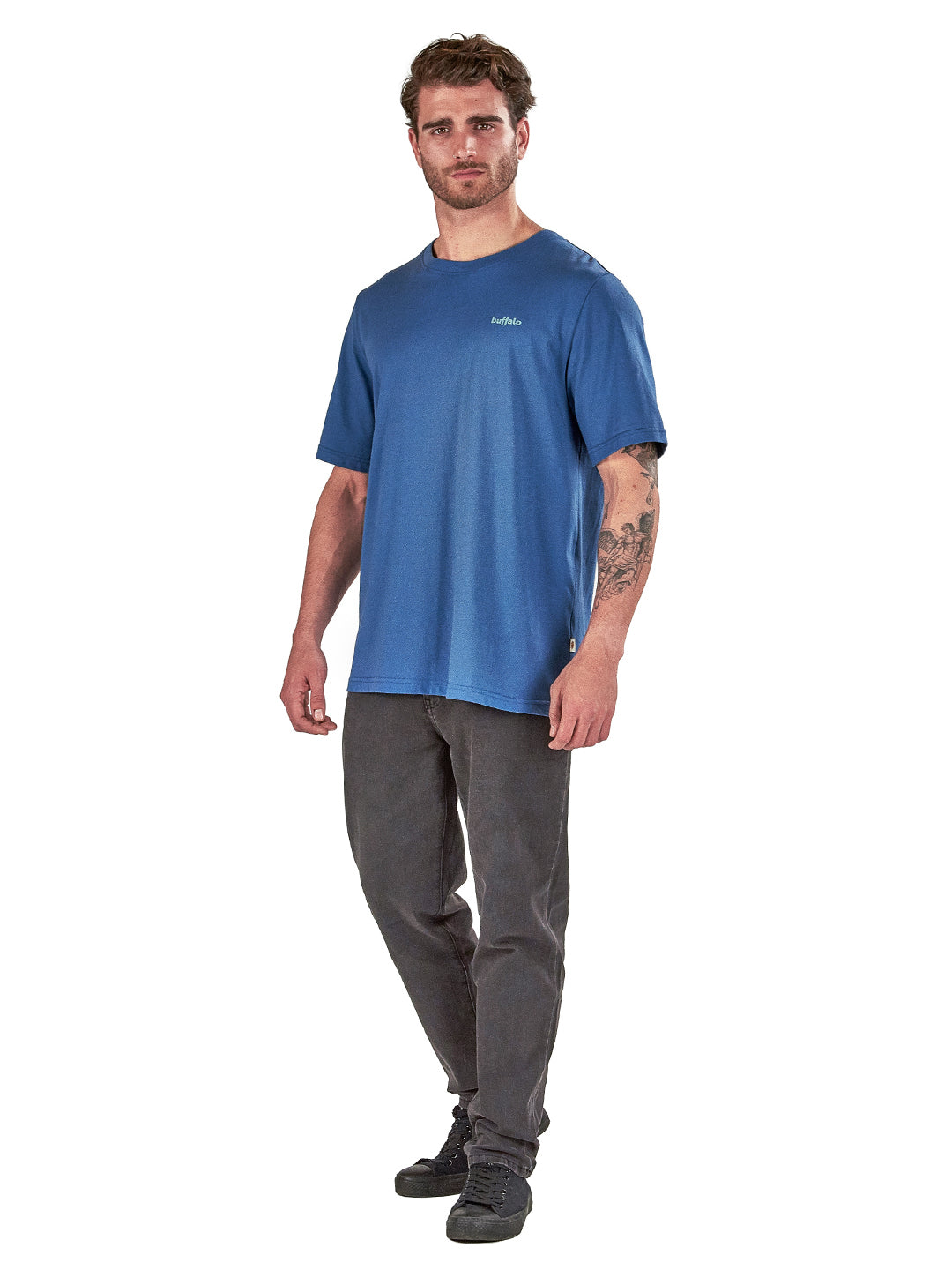 Polera Maiten Hombre - Azul
