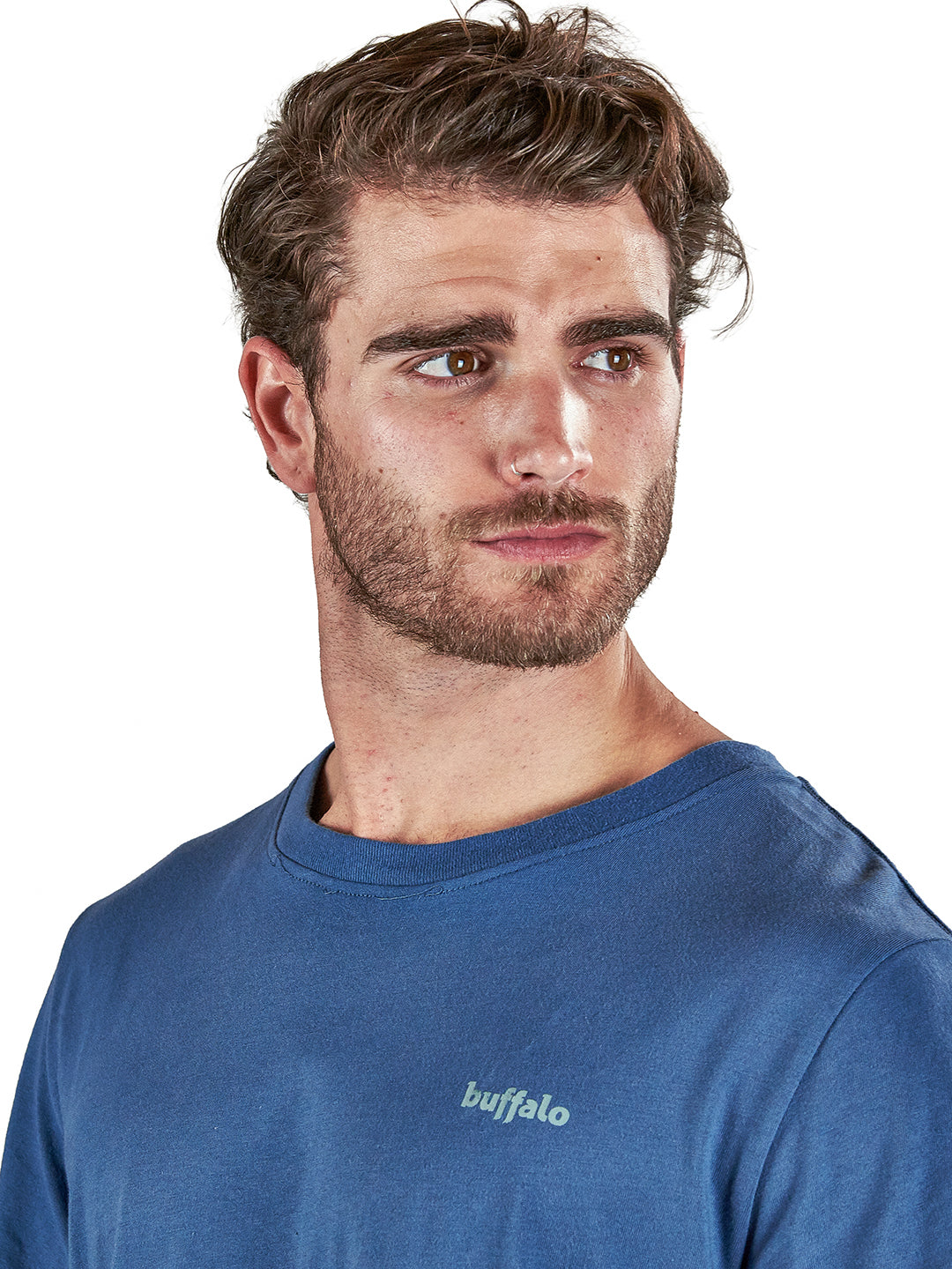 Polera Maiten Hombre - Azul