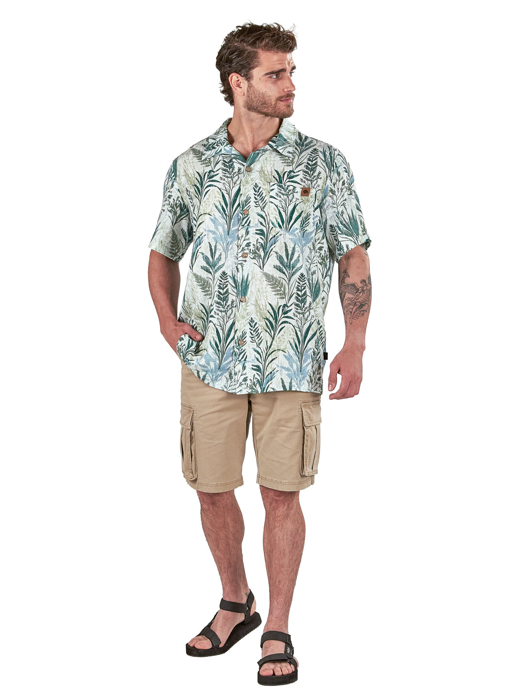 Guayabera Peteroa Hombre - Multicolor