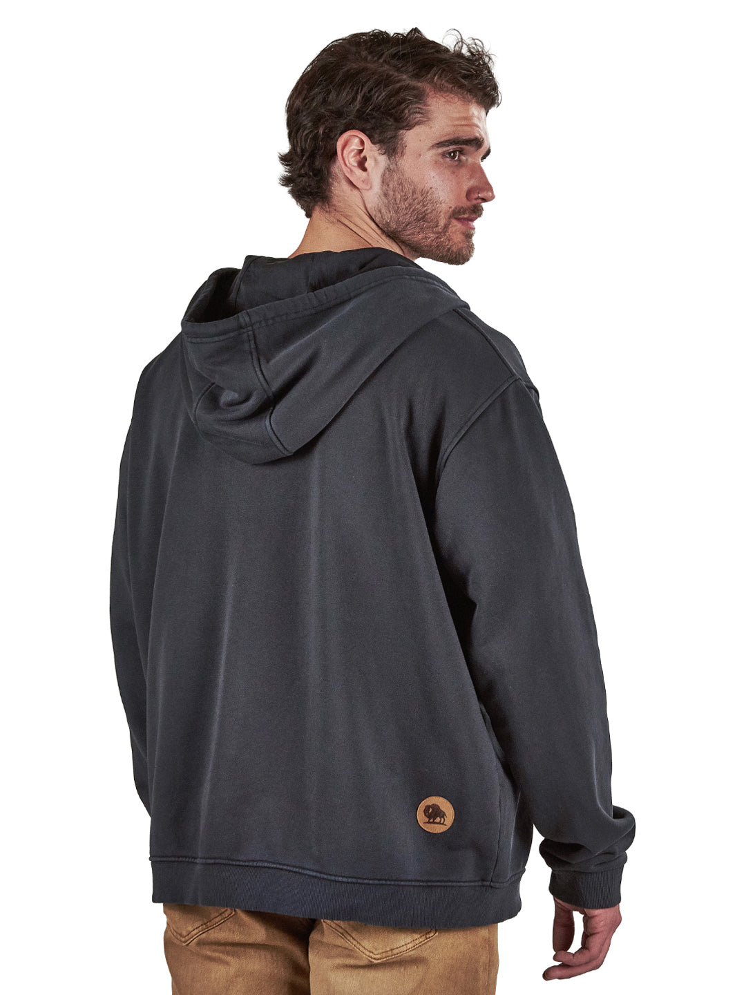 Poleron Solaz Hombre - Negro
