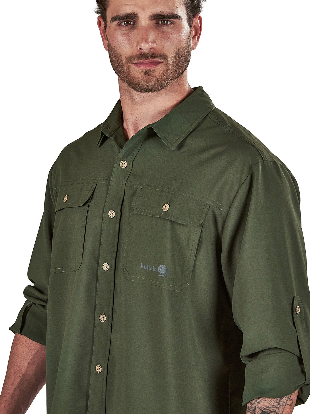 Camisa Quila Hombre - Verde