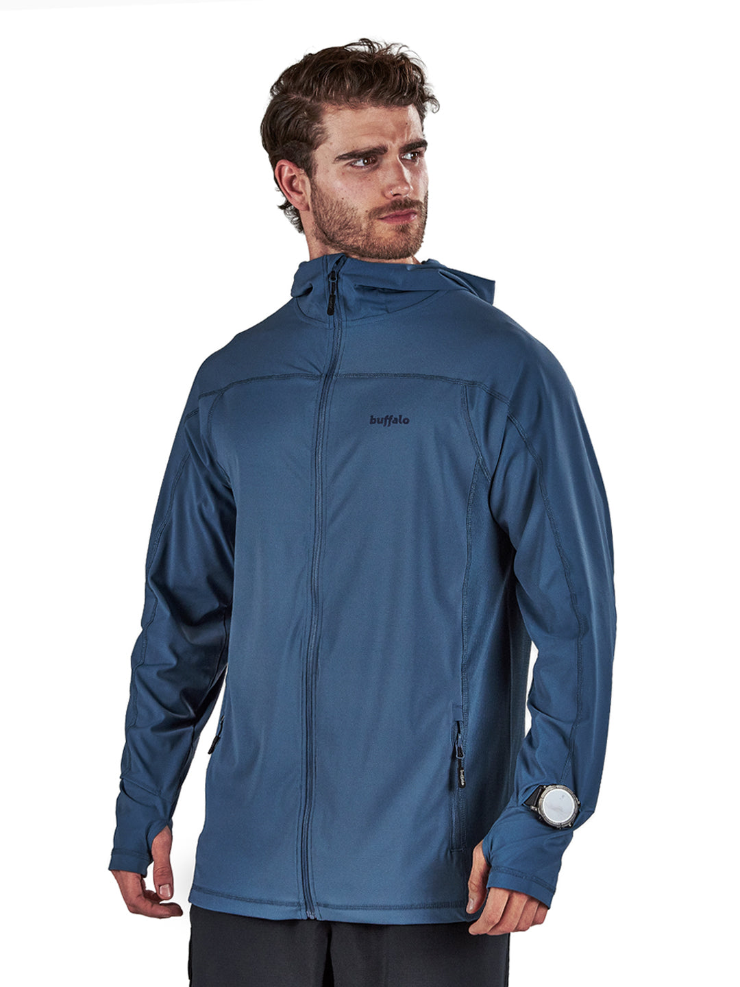 Poleron Radal Hombre - Azul