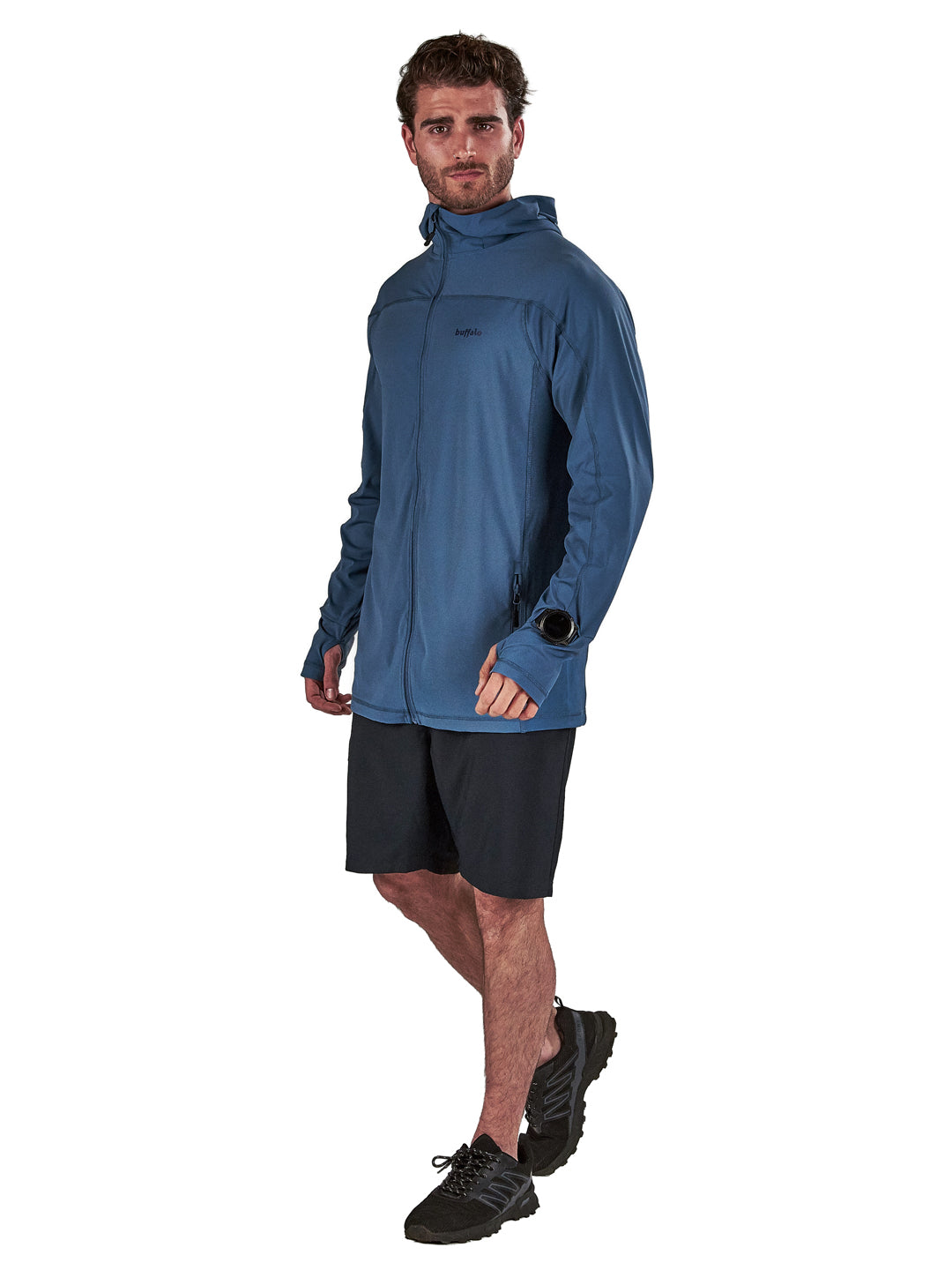 Poleron Radal Hombre - Azul
