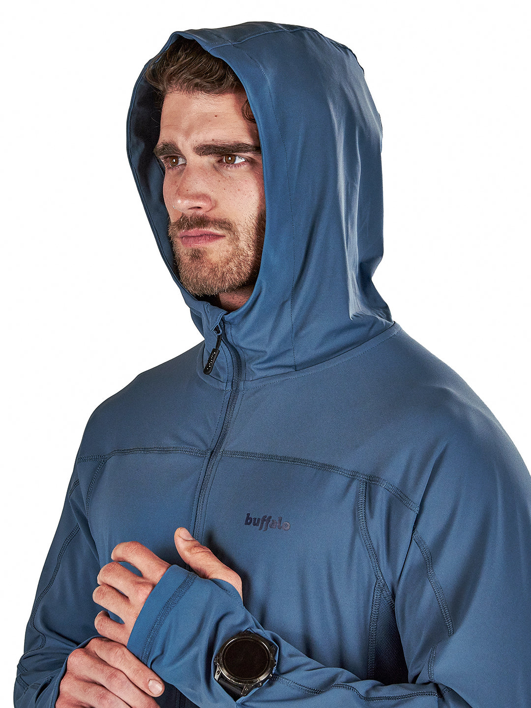 Poleron Radal Hombre - Azul