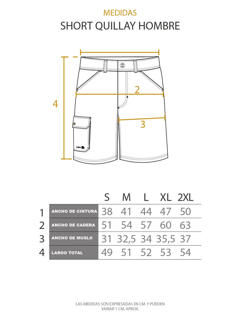 Última imagen de Short Quillay Hombre