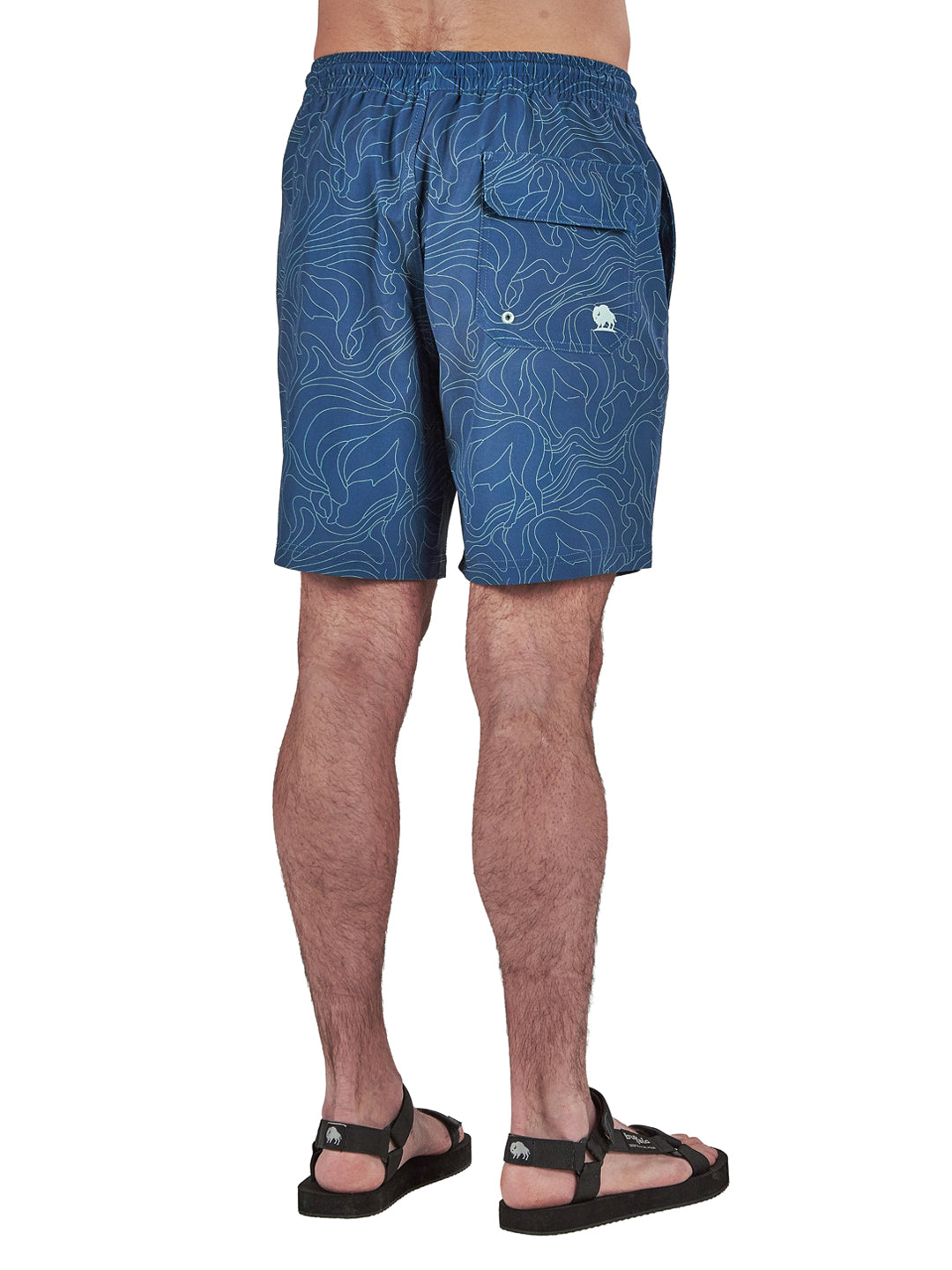 Traje de Baño Huiro Hombre - Azul