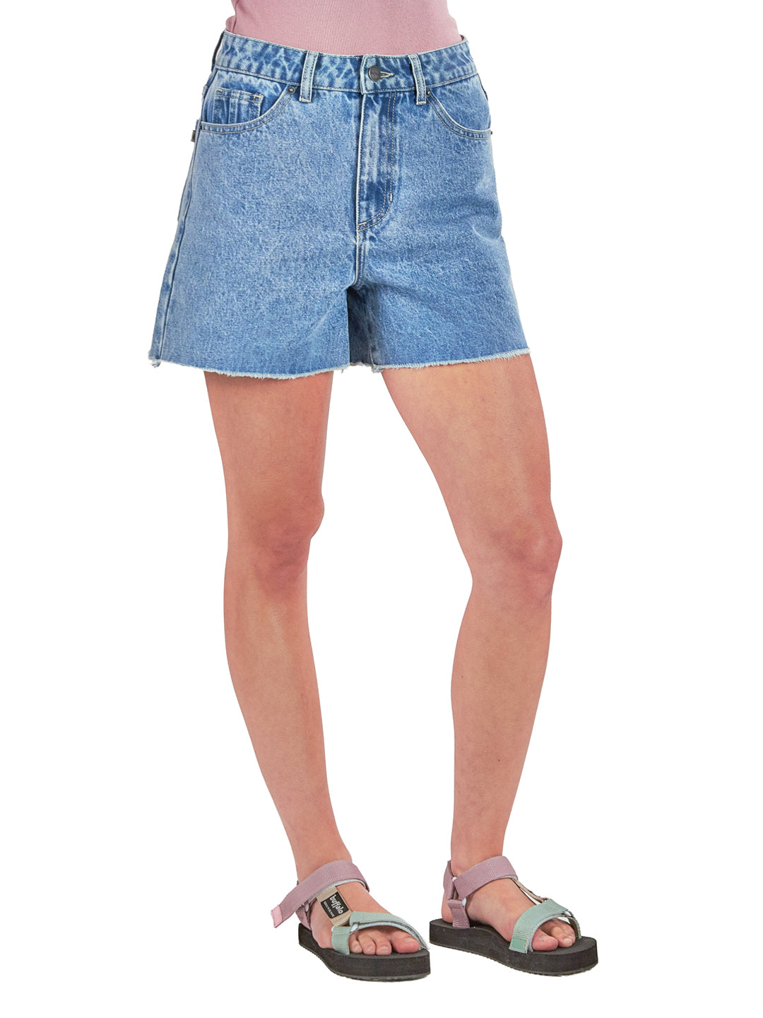 Short Summa Mujer - Celeste