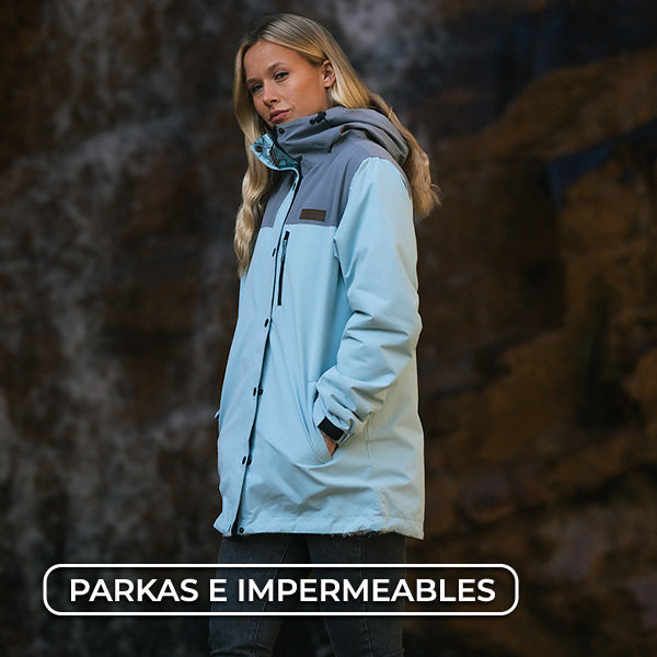 Banner Parkas e Impermeables