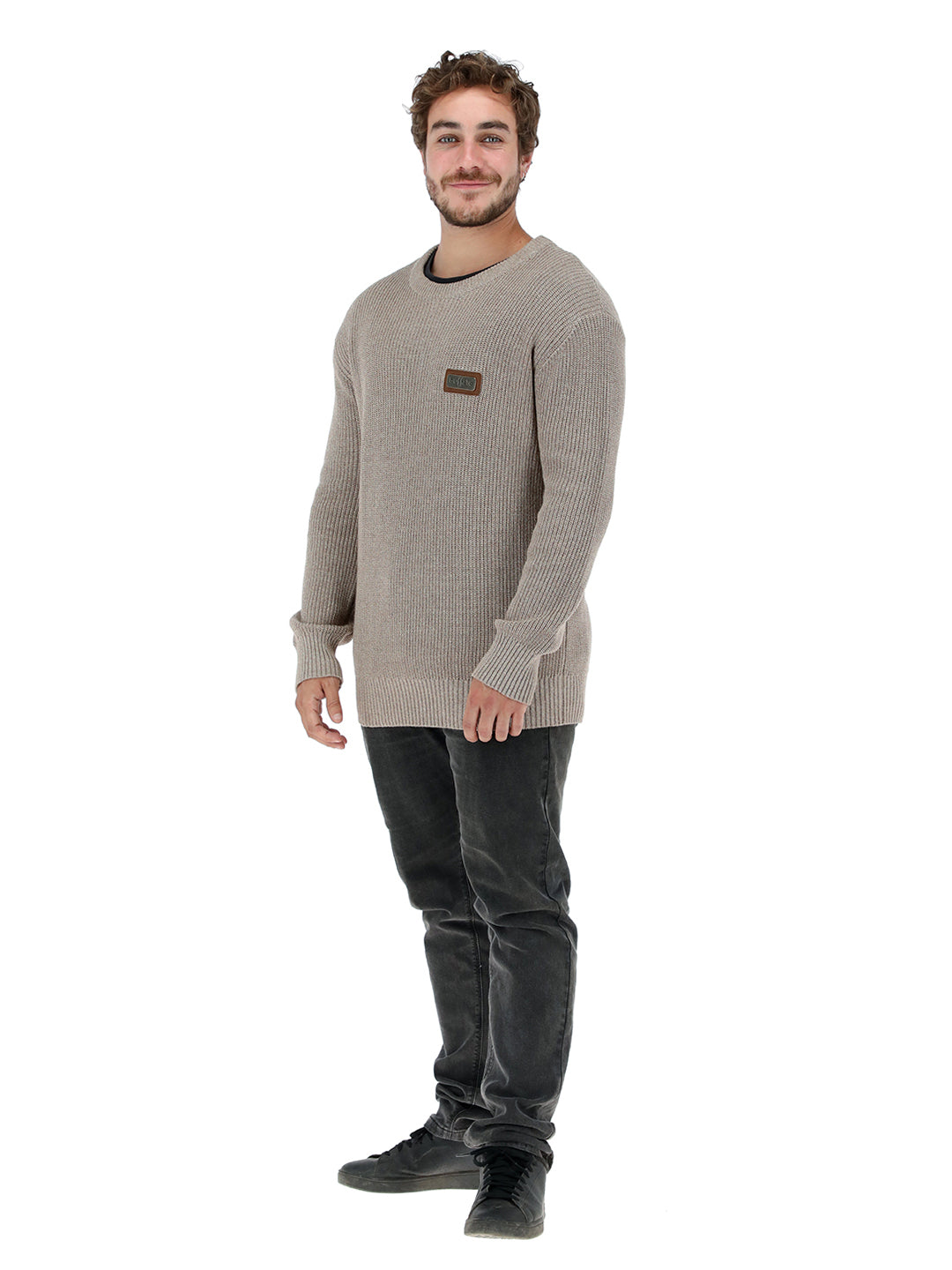 Chaleco Chapelco Hombre - Lana Jaspeado