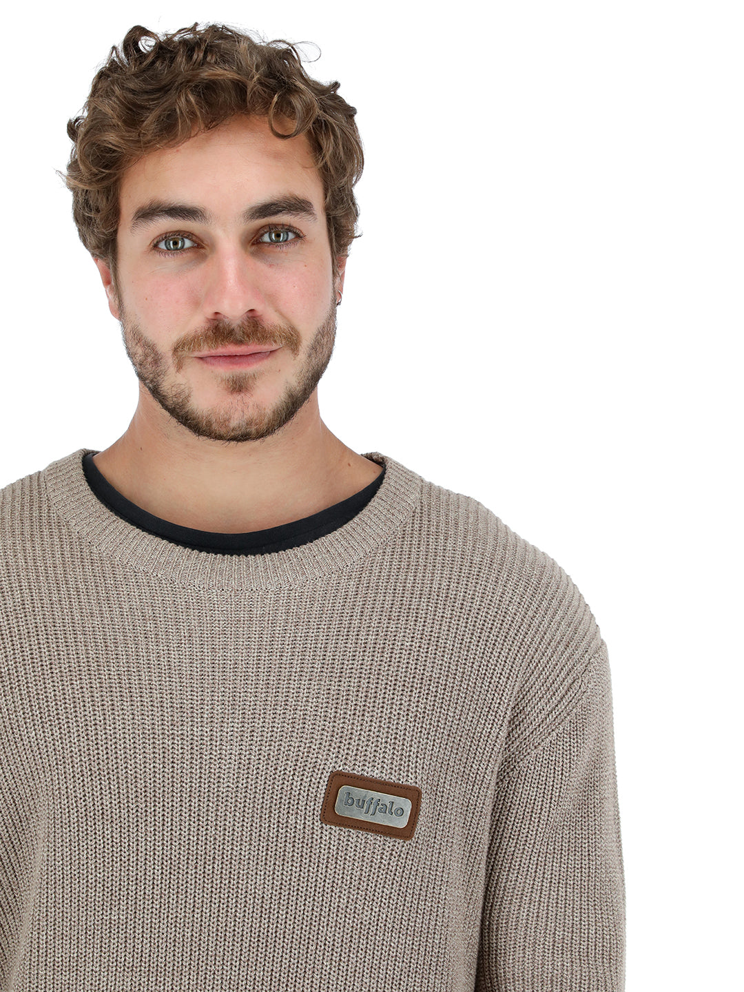 Chaleco Chapelco Hombre - Lana Jaspeado