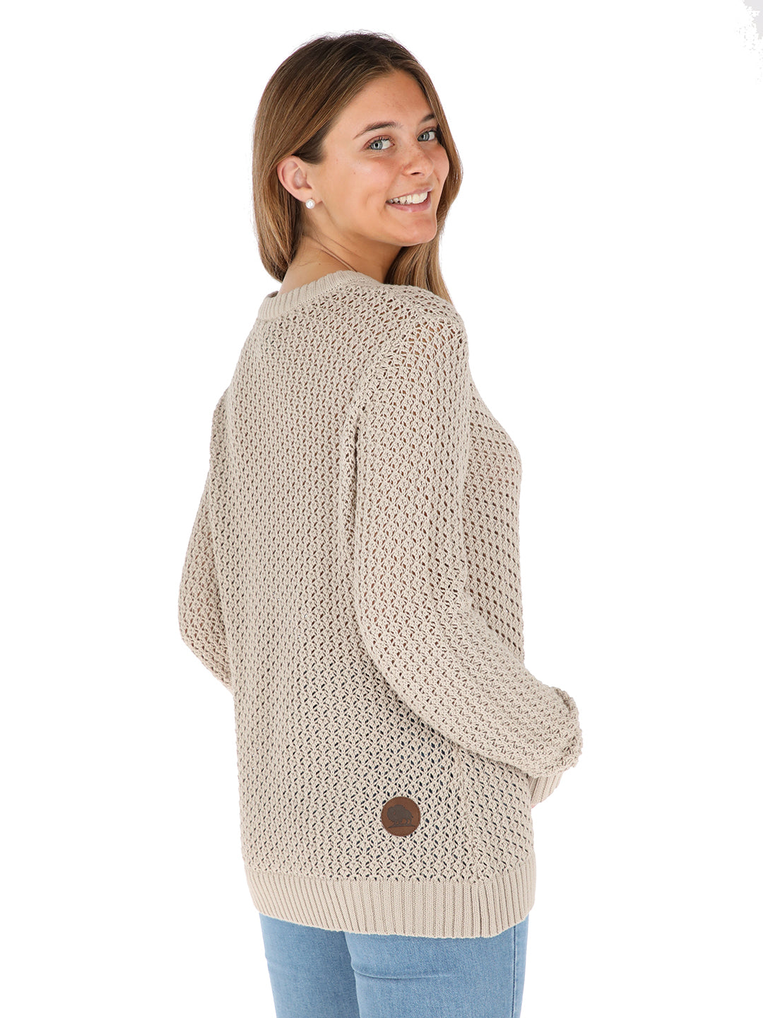 Chaleco Isluga Mujer - Beige