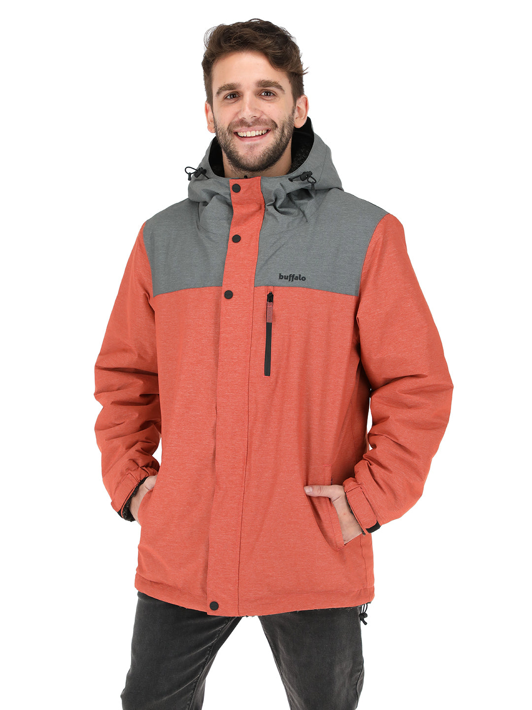 Chaqueta Camaleon 2 Hombre - Terracota - Negro Jaspeado