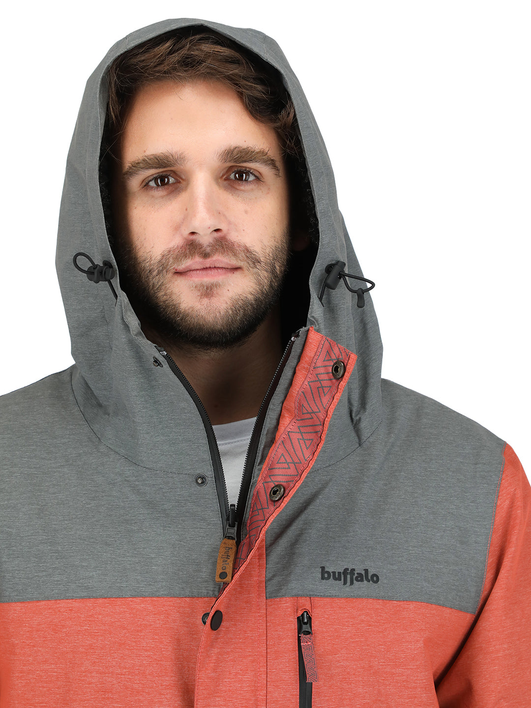 Chaqueta Camaleon 2 Hombre - Terracota - Negro Jaspeado