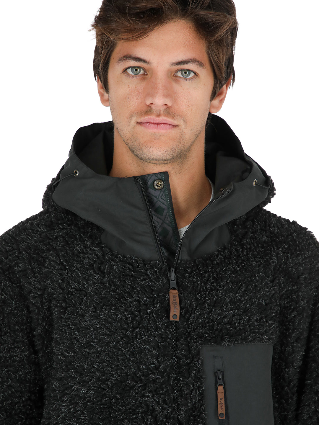 Chaqueta Camaleon Hombre - Negro - Negro Jaspeado