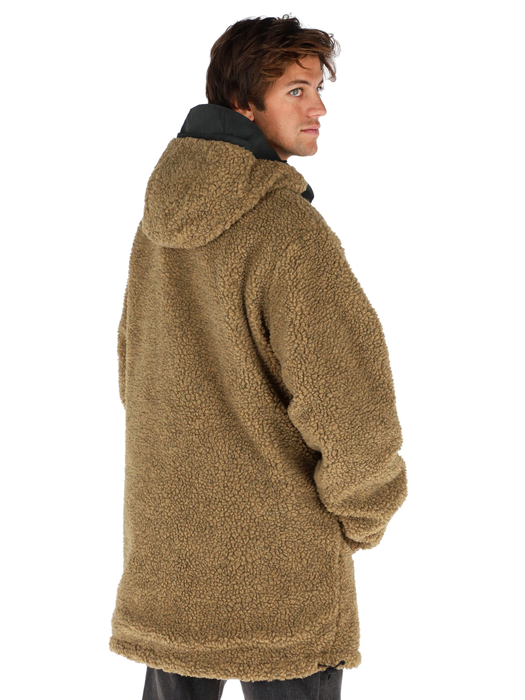 Chaqueta Camaleon Hombre - Negro - Mostaza Jaspeado