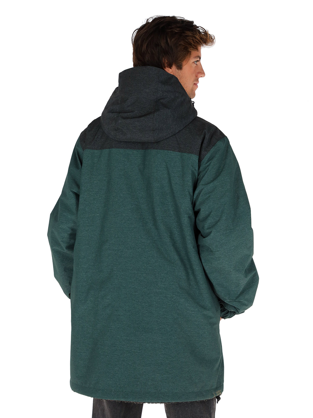 Chaqueta Camaleon Hombre - Petroleo - Negro Jaspeado