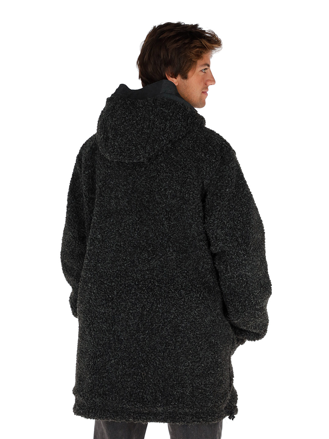 Chaqueta Camaleon Hombre - Petroleo - Negro Jaspeado