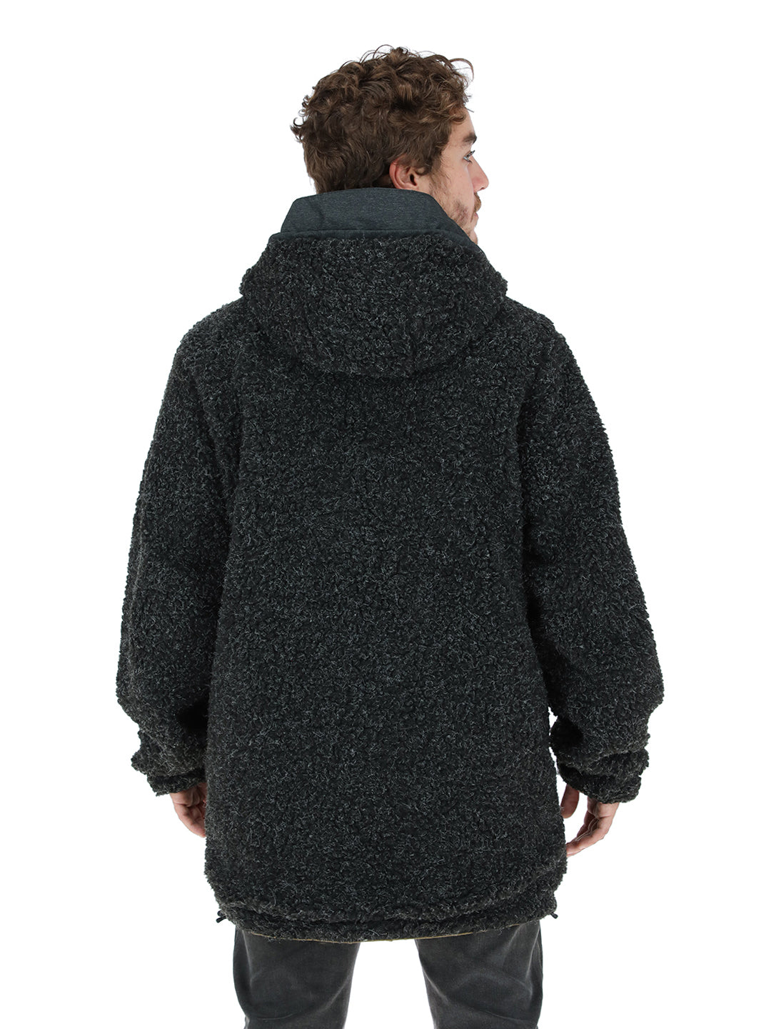 Chaqueta Camaleon Hombre - Verde - Negro Jaspeado