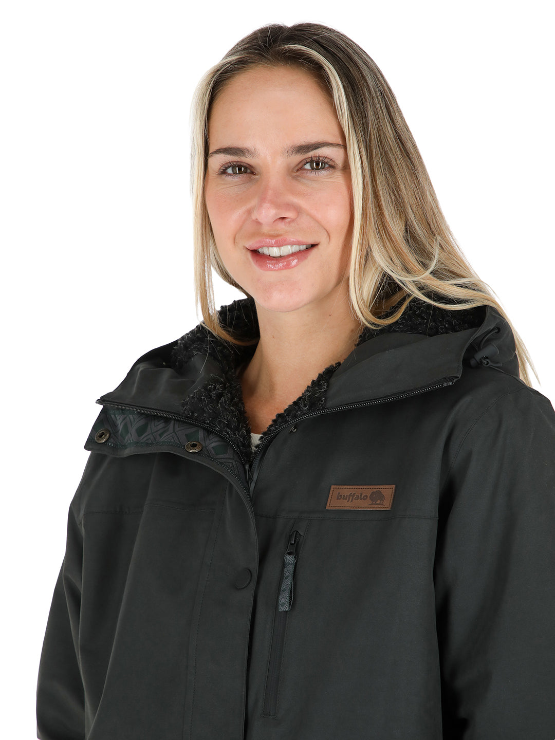 Chaqueta Camaleon Mujer - Negro - Negro Jaspeado