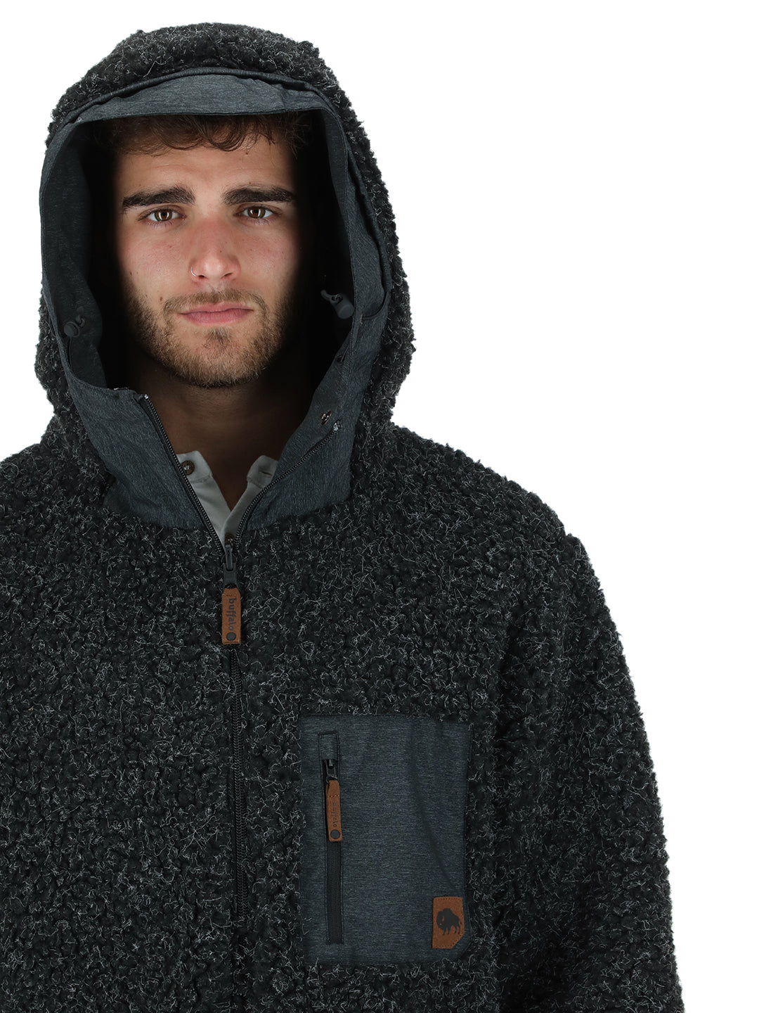 Chaqueta Camaleon Hombre - Negro - Negro Jaspeado