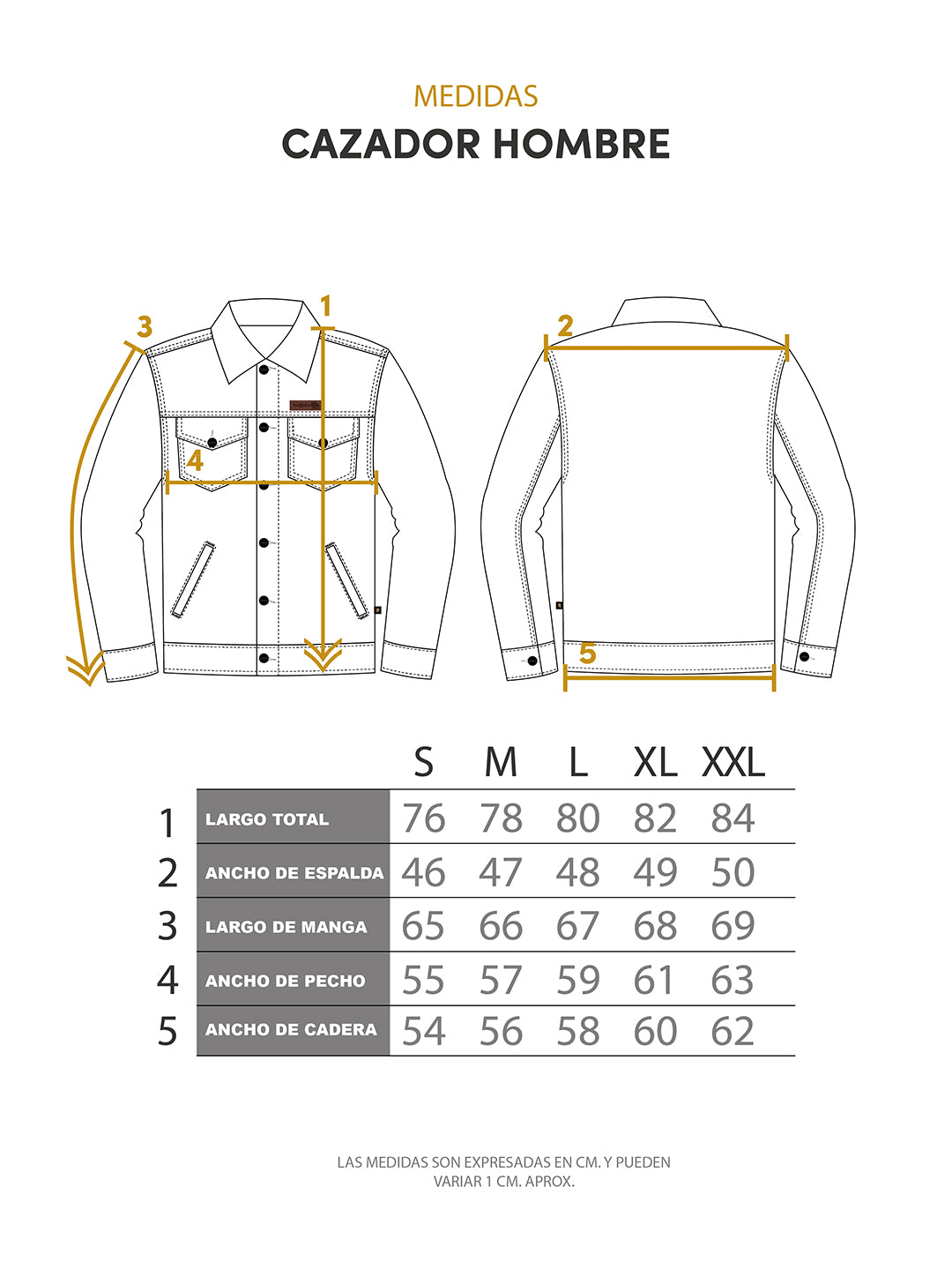 Chaqueta Cazador Chiporro Hombre - Verde