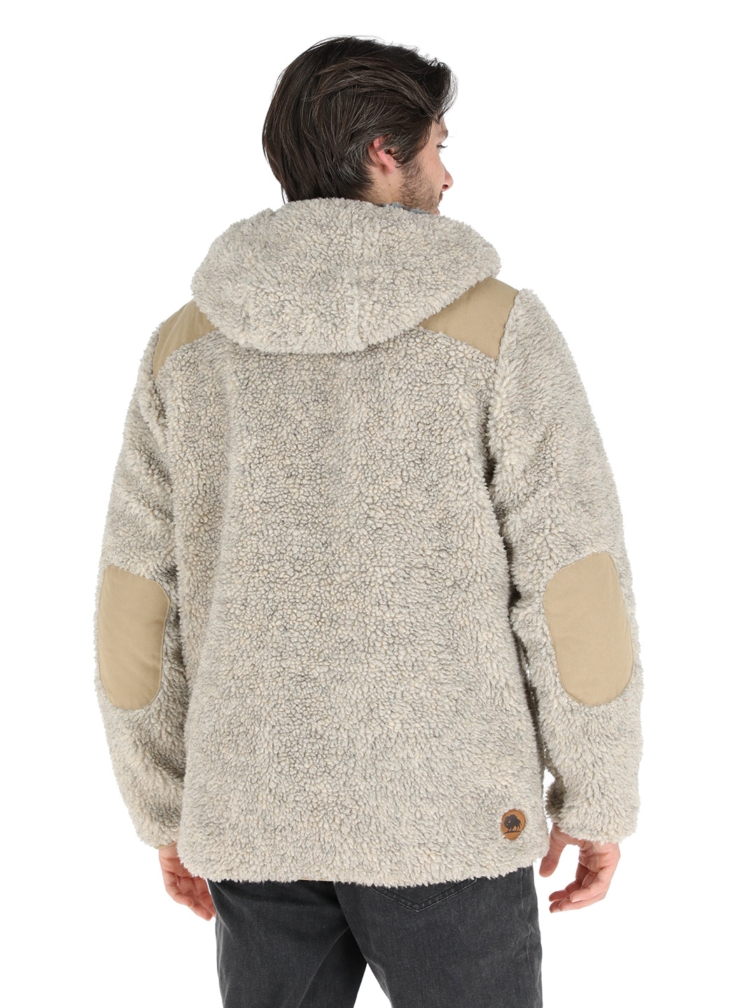 Chaqueta Chipodos Hombre - Lana Jaspeado - Diseño Gris