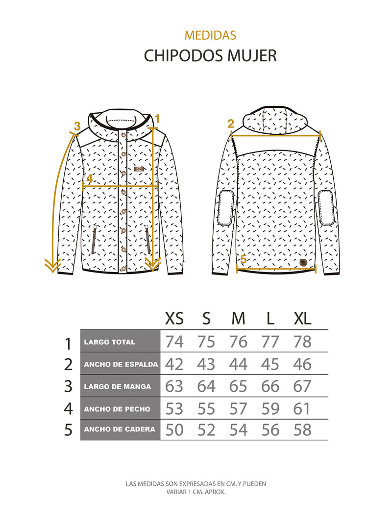 Última imagen de Chaqueta Reversible Chipodos Mujer