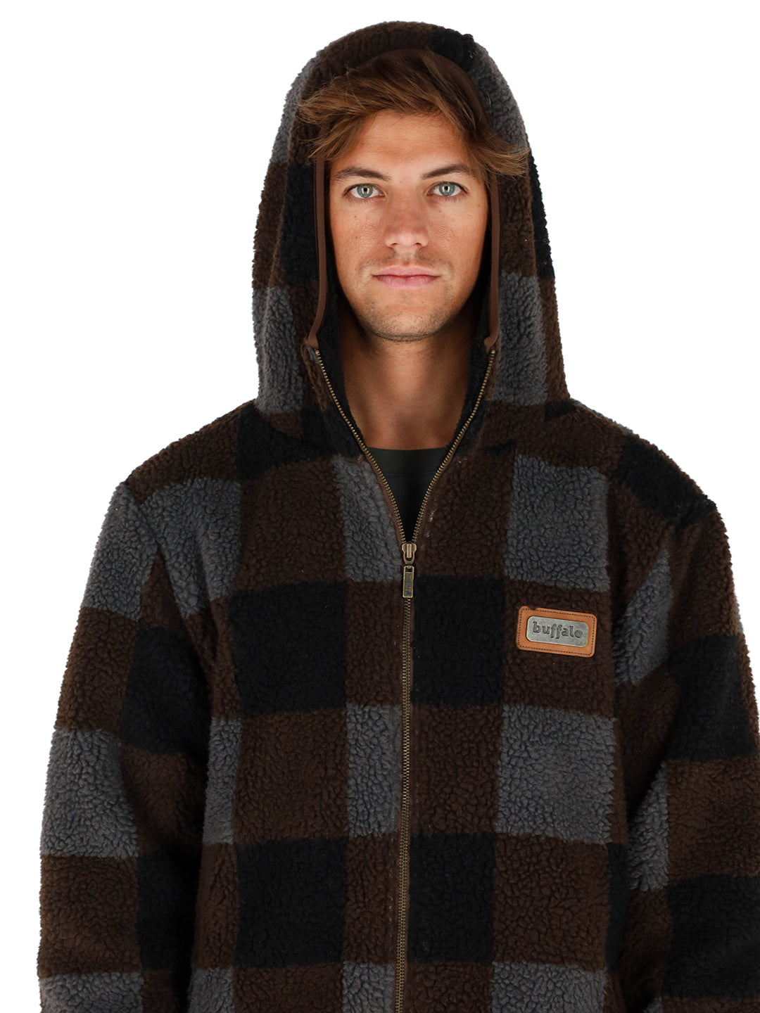 Chaqueta Chiporro Print Hombre - Cafe