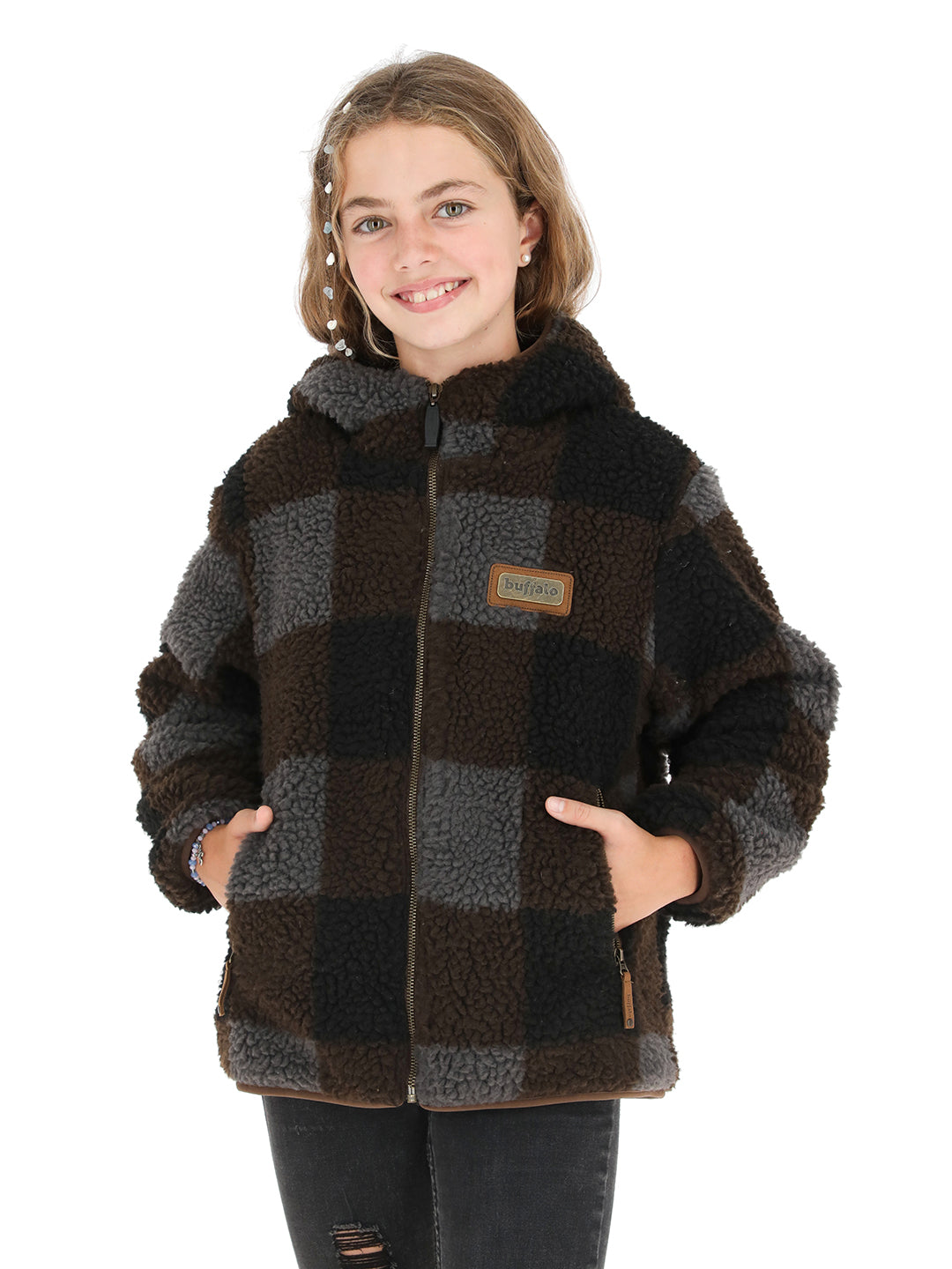 Chaqueta Chiporro Print Niños - Cafe