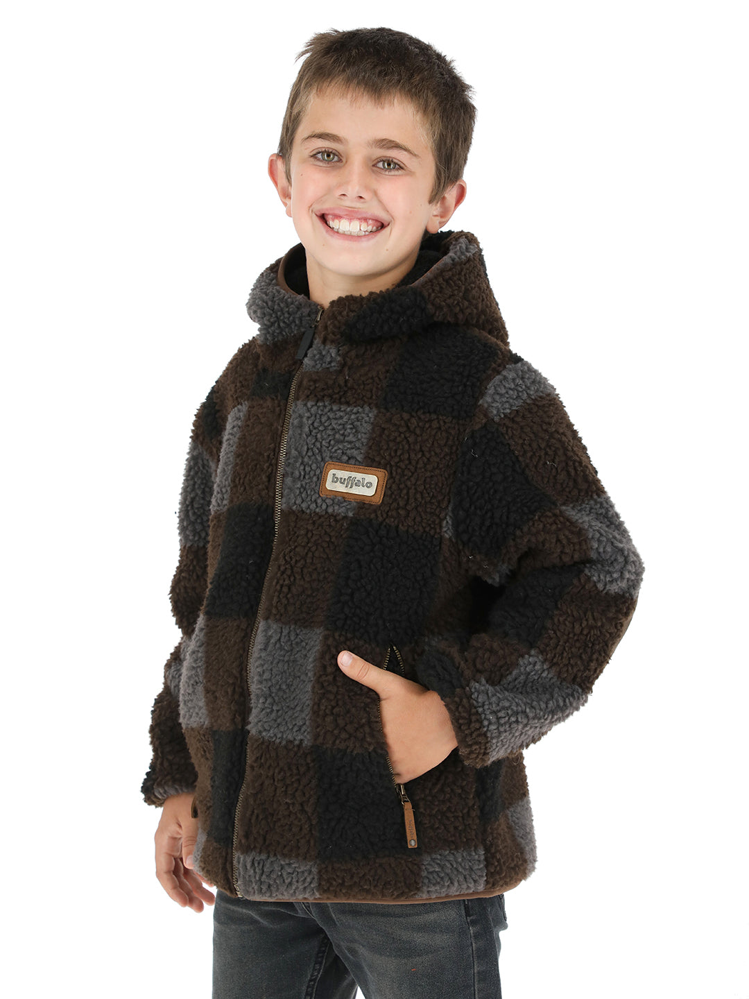 Chaqueta Chiporro Print Niños - Cafe