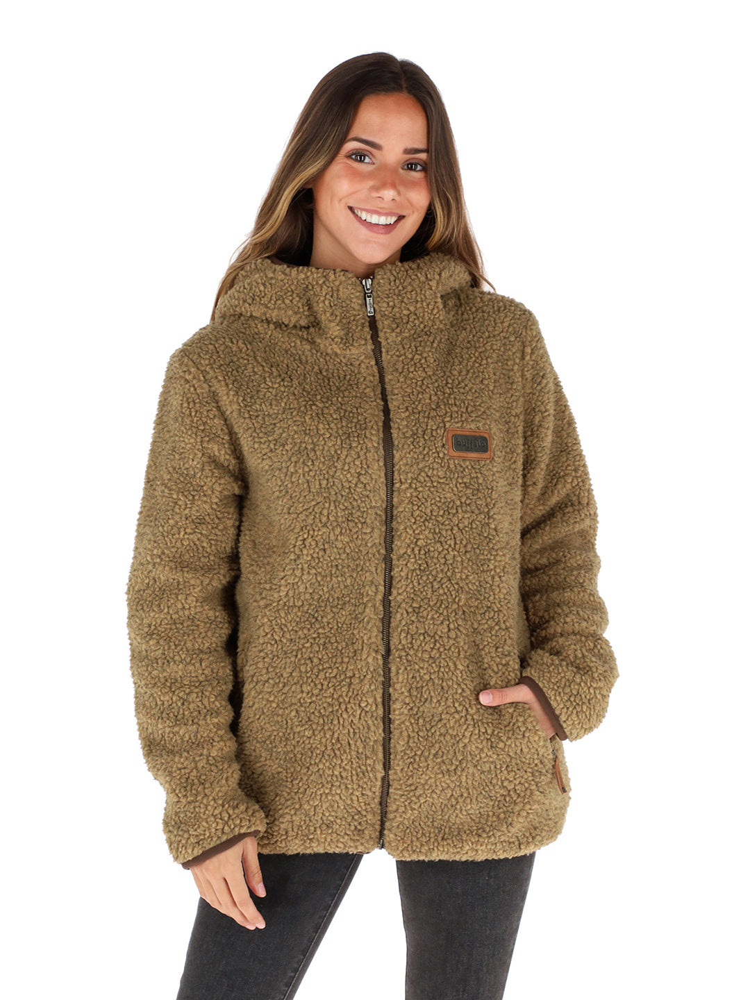 Chaqueta Chiporro Mujer - Mostaza Jaspeado