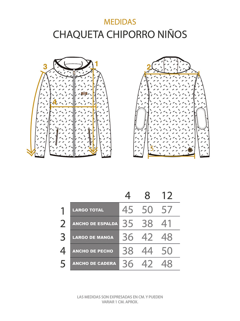 Última imagen de Chaqueta Chiporro Print Niños