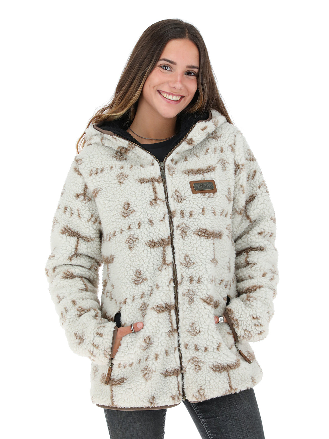 Chaqueta Chiporro Print Mujer - Crudo