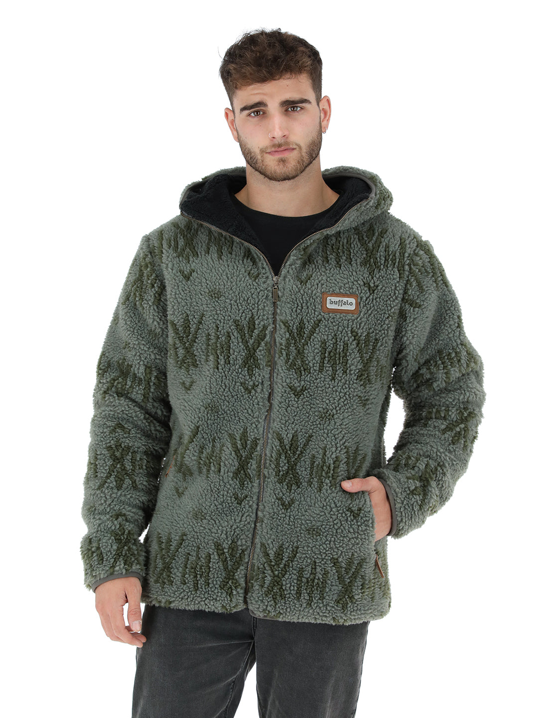 Chaqueta Chiporro Print Hombre - Verde