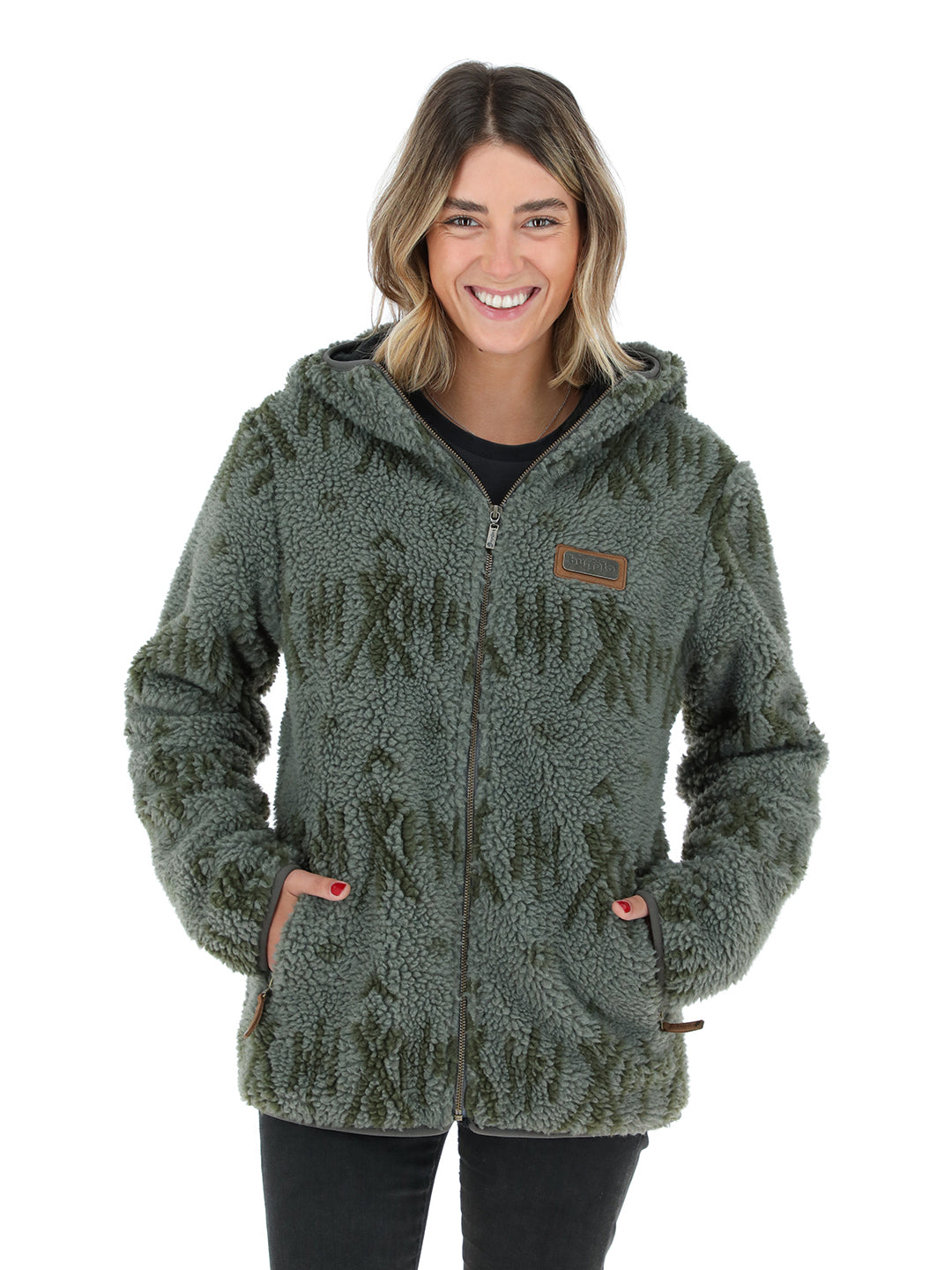 Chaqueta Chiporro Print Mujer - Verde