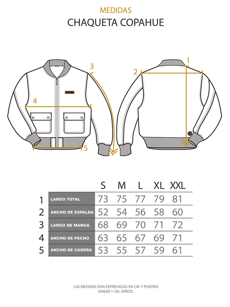 Última imagen de Chaqueta Copahue Hombre