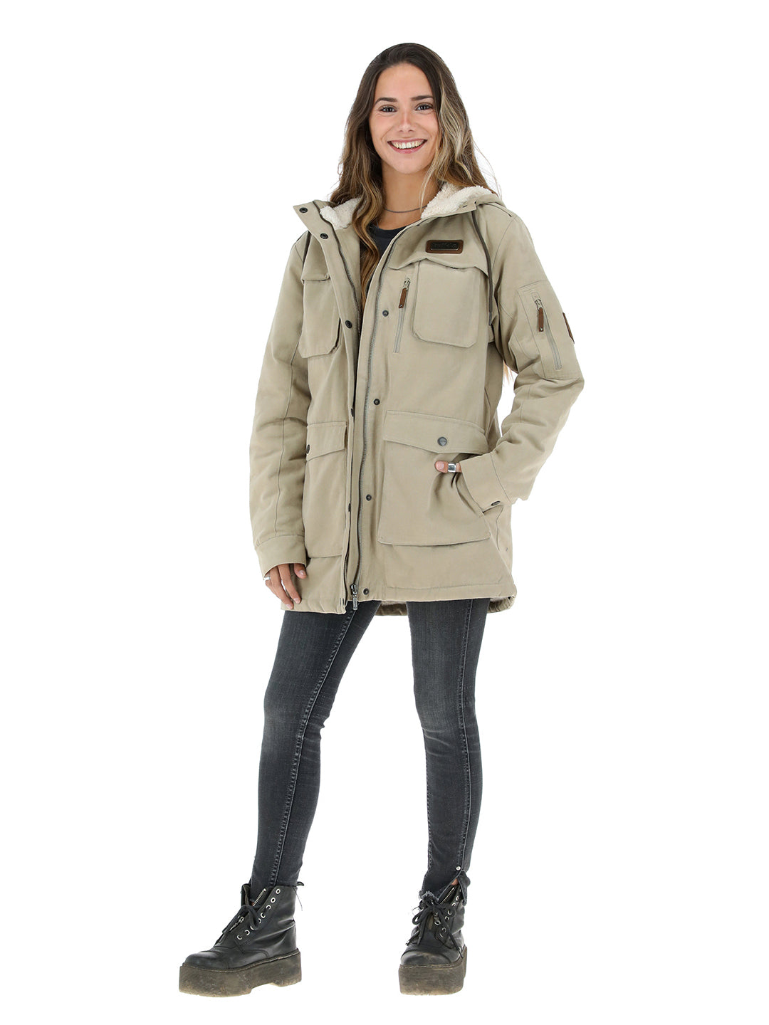 Chaqueta Corcovado Mujer - Beige