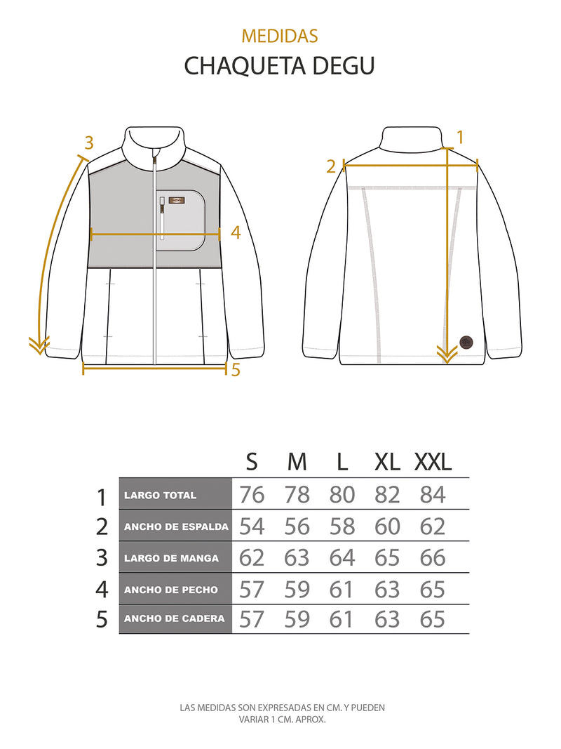 Última imagen de Chaqueta Degu Hombre