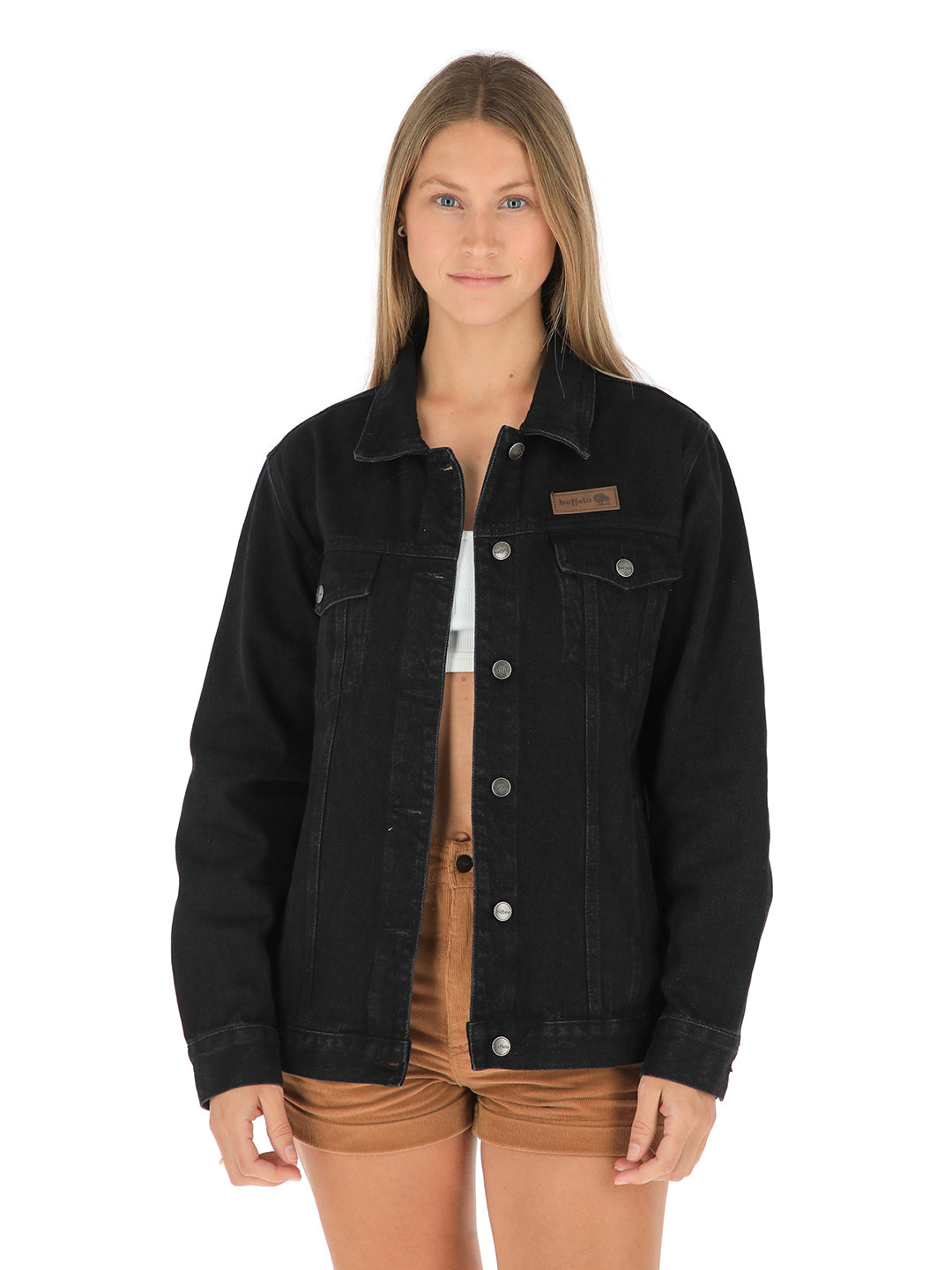 Chaqueta Ficus Mujer - Negro