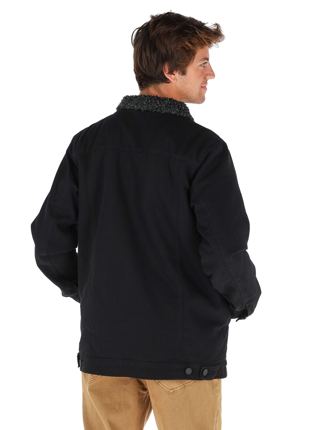 Chaqueta Foresta Hombre - Negro - Negro Jaspeado