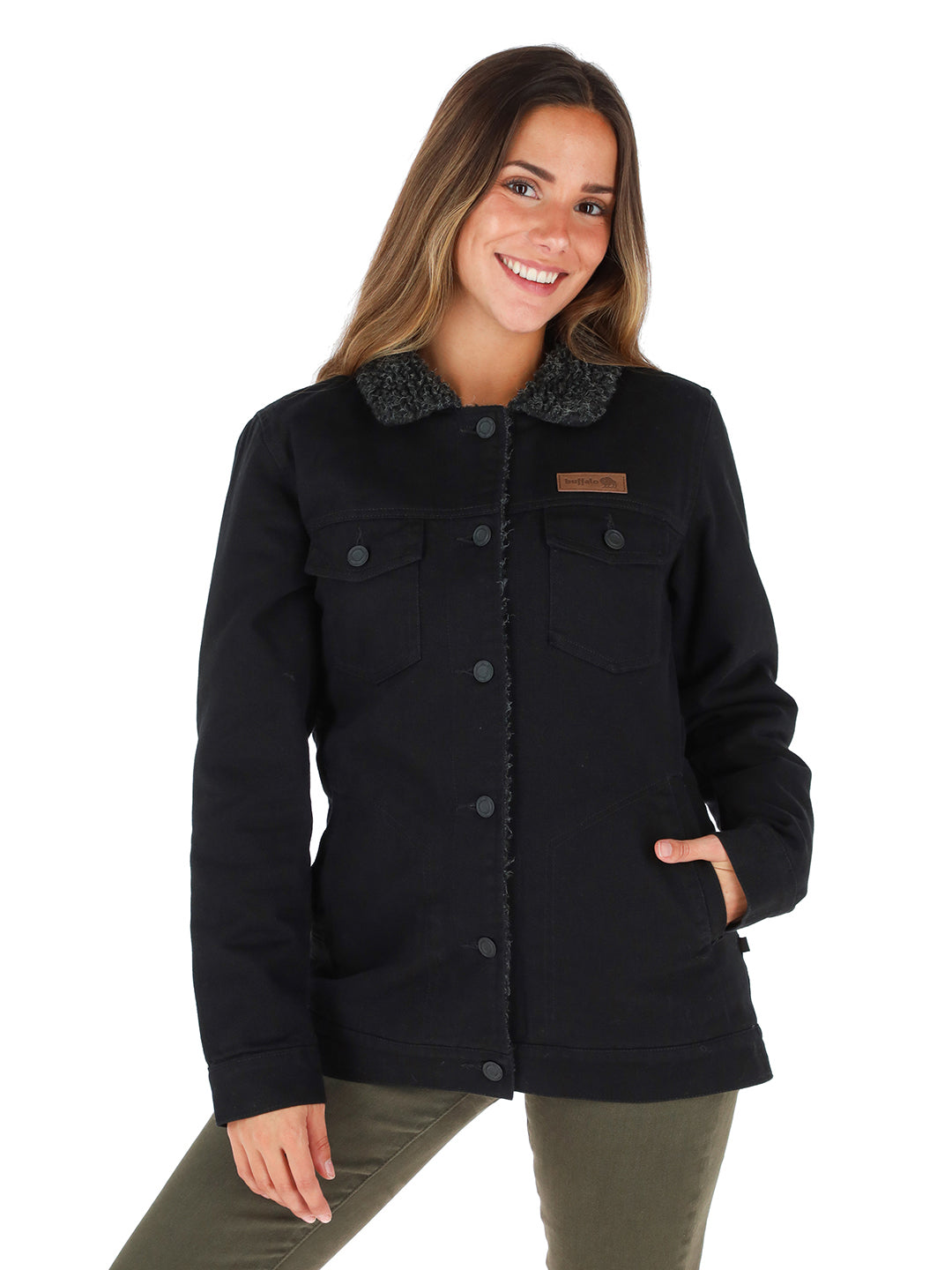 Chaqueta Foresta Mujer - Negro - Negro Jaspeado