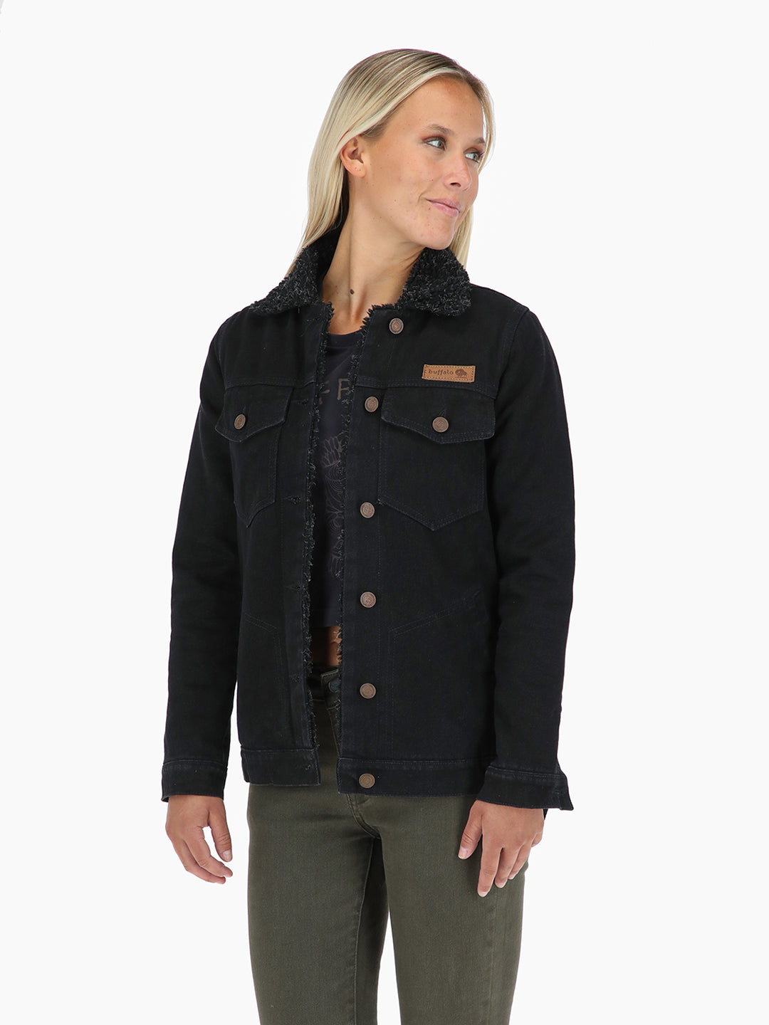 Chaqueta Foresta N Mujer - Negro - Negro Jaspeado