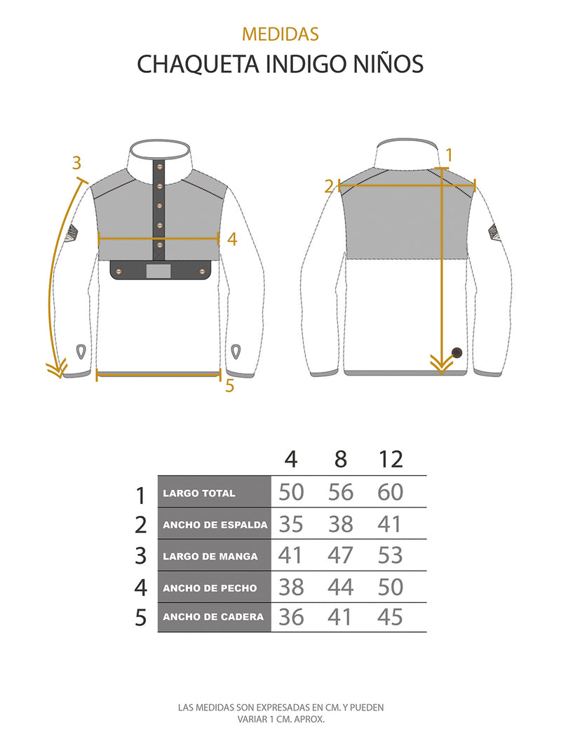 Última imagen de Chaqueta Indigo Niños