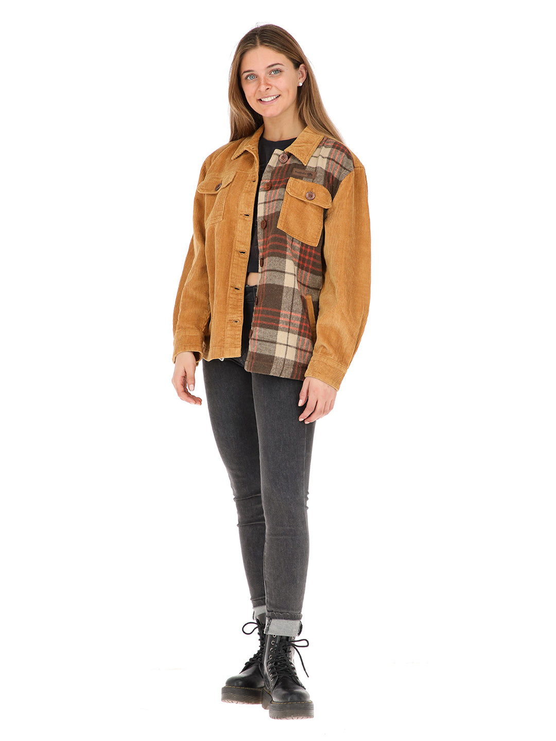 Chaqueta Mocho Mujer - Mostaza