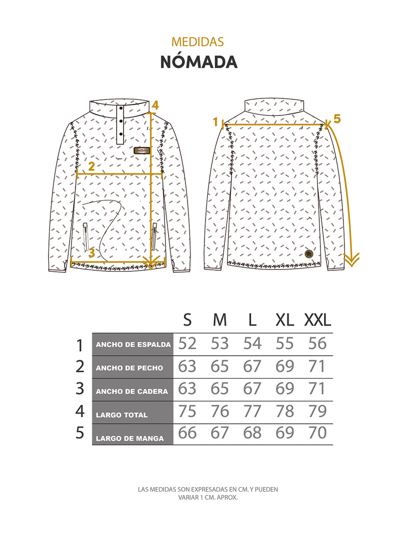 Última imagen de Chaqueta Nomada Print Hombre